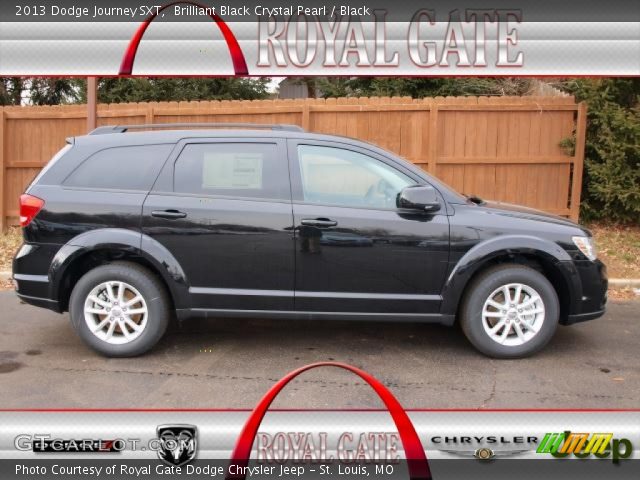 2013 Dodge Journey SXT in Brilliant Black Crystal Pearl