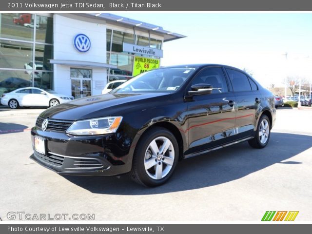 2011 Volkswagen Jetta TDI Sedan in Black