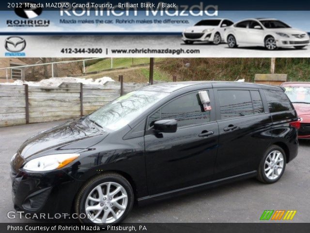 2012 Mazda MAZDA5 Grand Touring in Brilliant Black