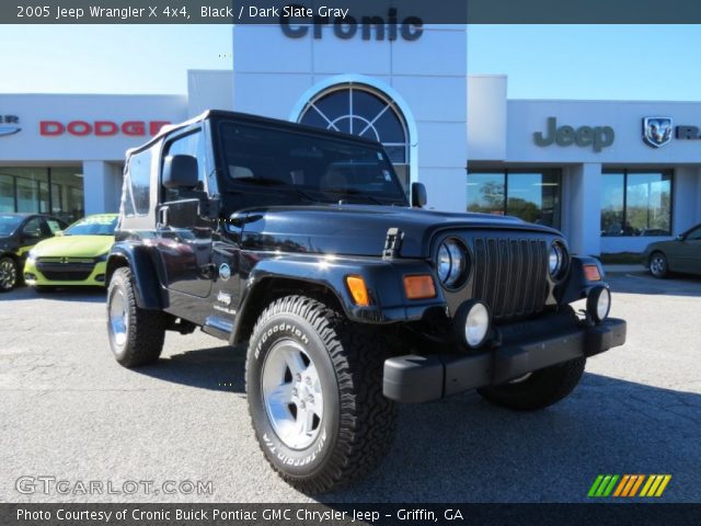2005 Jeep Wrangler X 4x4 in Black