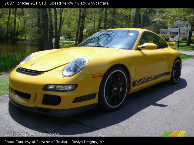 2007 Porsche 911 GT3 in Speed Yellow