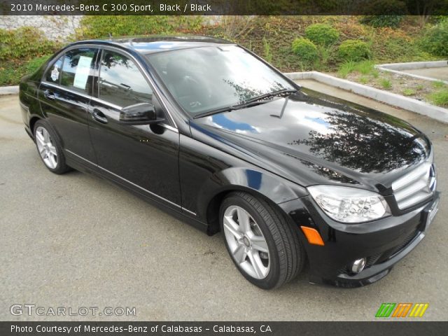 2010 Mercedes-Benz C 300 Sport in Black