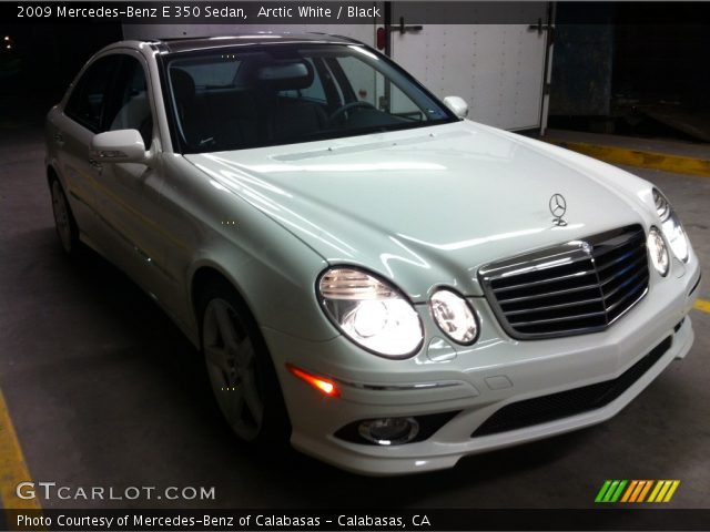 2009 Mercedes-Benz E 350 Sedan in Arctic White