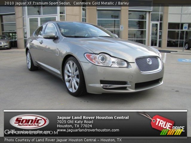 2010 Jaguar XF Premium Sport Sedan in Cashmere Gold Metallic