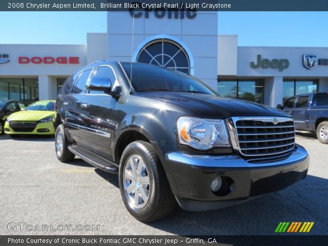 2008 Chrysler Aspen Limited in Brilliant Black Crystal Pearl