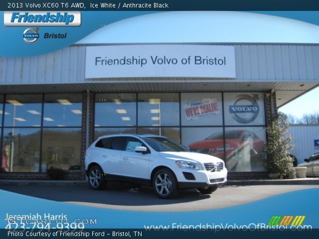 2013 Volvo XC60 T6 AWD in Ice White