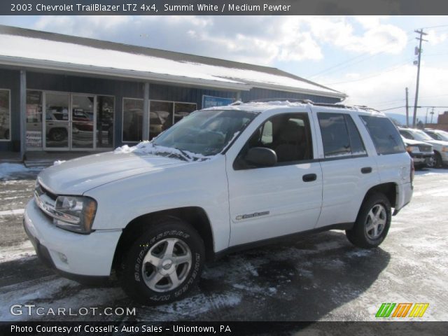 2003 Chevrolet TrailBlazer LTZ 4x4 in Summit White