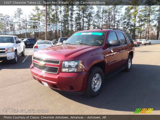 2007 Chevrolet Tahoe LS in Sport Red Metallic