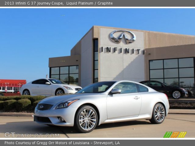 2013 Infiniti G 37 Journey Coupe in Liquid Platinum