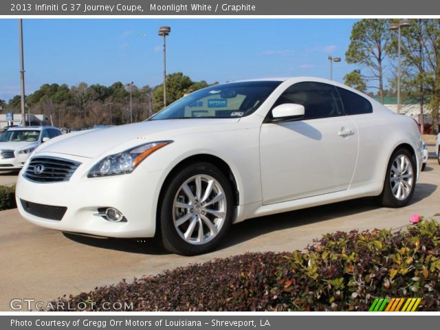 2013 Infiniti G 37 Journey Coupe in Moonlight White
