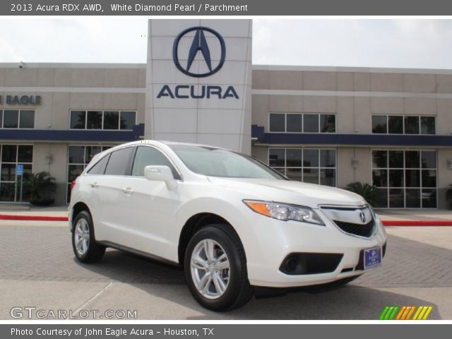 2013 Acura RDX AWD in White Diamond Pearl