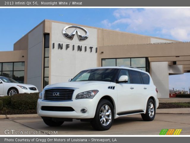 2013 Infiniti QX 56 in Moonlight White