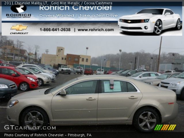 2011 Chevrolet Malibu LT in Gold Mist Metallic