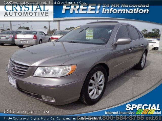 2007 Hyundai Azera Limited in Steel Gray Metallic