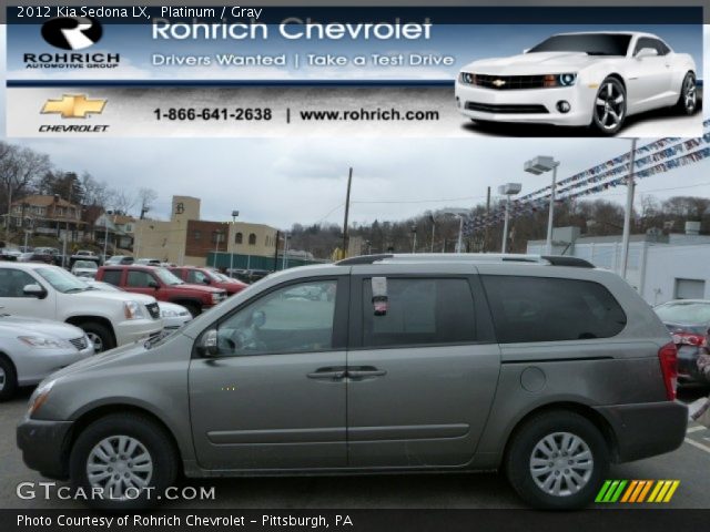 2012 Kia Sedona LX in Platinum