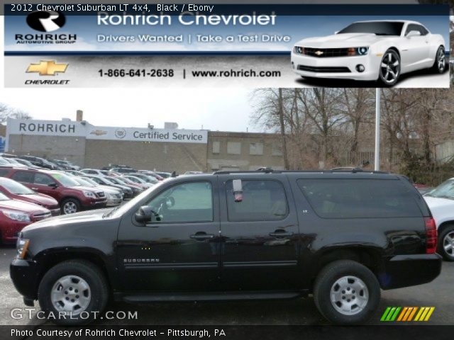 2012 Chevrolet Suburban LT 4x4 in Black