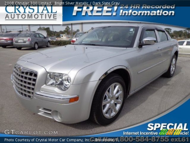 2008 Chrysler 300 Limited in Bright Silver Metallic