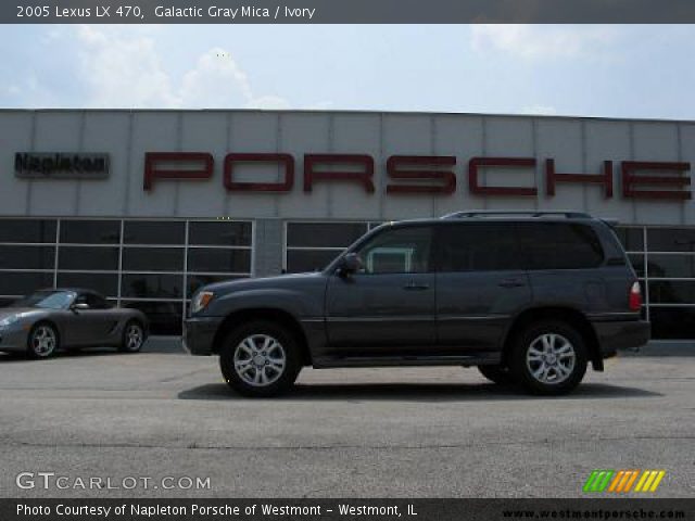 2005 Lexus LX 470 in Galactic Gray Mica