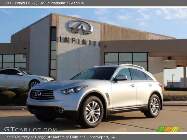 2013 Infiniti FX 37 in Liquid Platinum