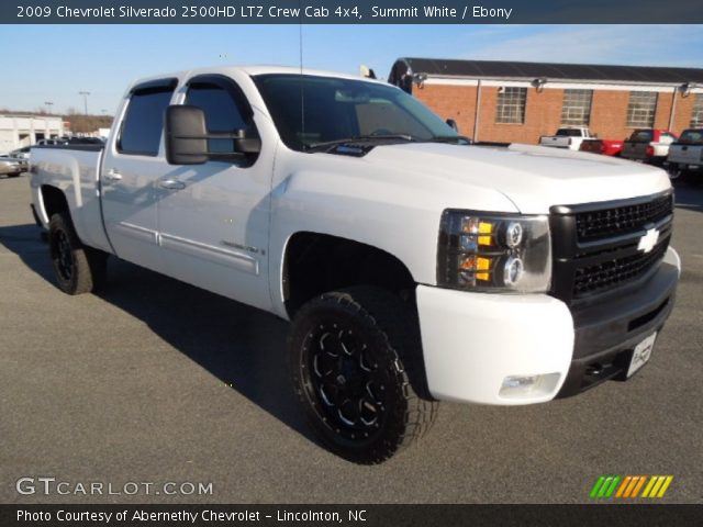 2009 Chevrolet Silverado 2500HD LTZ Crew Cab 4x4 in Summit White