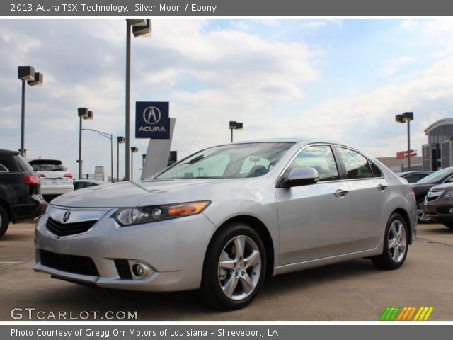 2013 Acura TSX Technology in Silver Moon