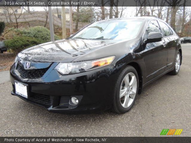 2010 Acura TSX Sedan in Crystal Black Pearl