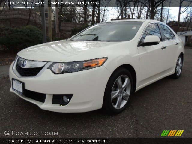 2010 Acura TSX Sedan in Premium White Pearl