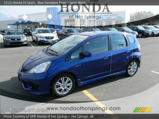 2010 Honda Fit Sport in Blue Sensation Pearl