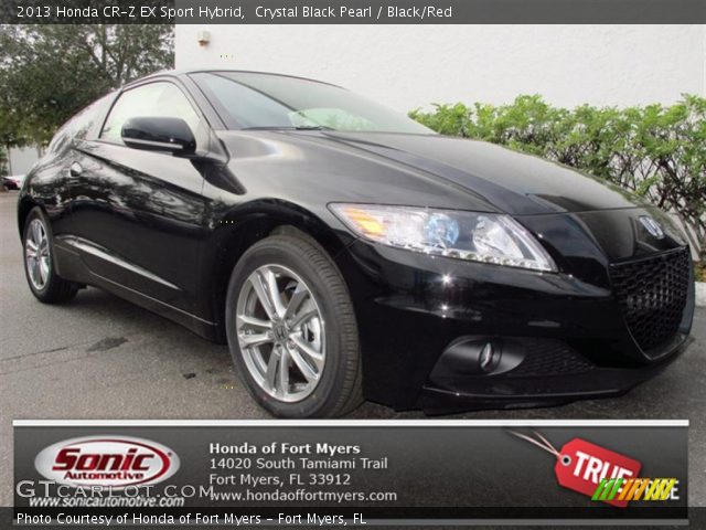 2013 Honda CR-Z EX Sport Hybrid in Crystal Black Pearl