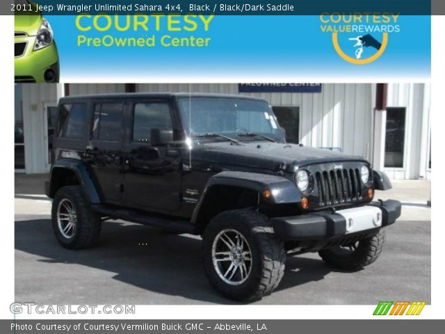 2011 Jeep Wrangler Unlimited Sahara 4x4 in Black