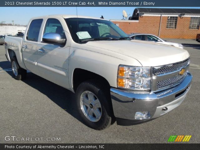 2013 Chevrolet Silverado 1500 LT Crew Cab 4x4 in White Diamond Tricoat