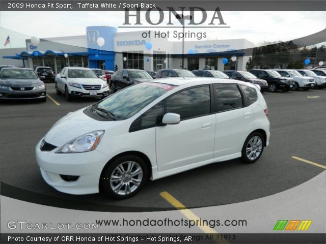 2009 Honda Fit Sport in Taffeta White