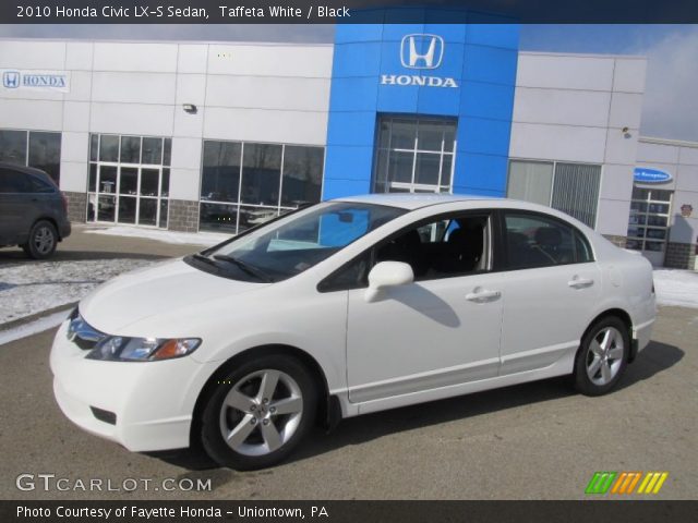 2010 Honda Civic LX-S Sedan in Taffeta White