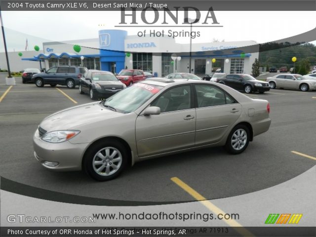 2004 Toyota Camry XLE V6 in Desert Sand Mica