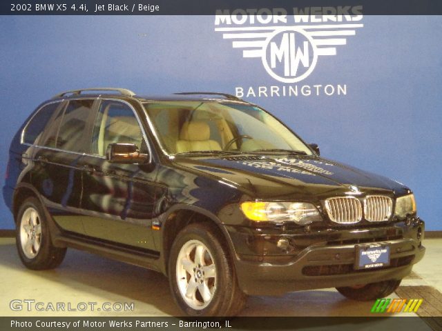2002 BMW X5 4.4i in Jet Black
