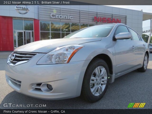 2012 Nissan Altima 2.5 S in Brilliant Silver