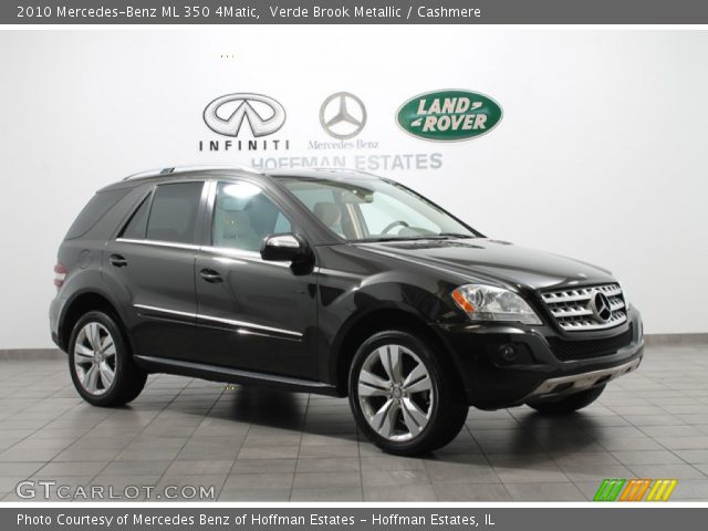 2010 Mercedes-Benz ML 350 4Matic in Verde Brook Metallic