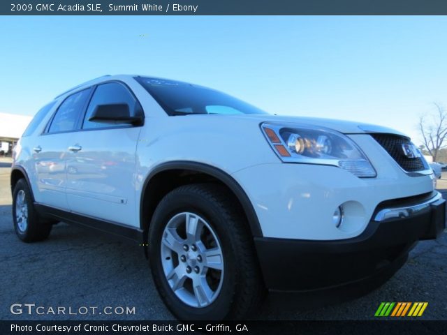 2009 GMC Acadia SLE in Summit White