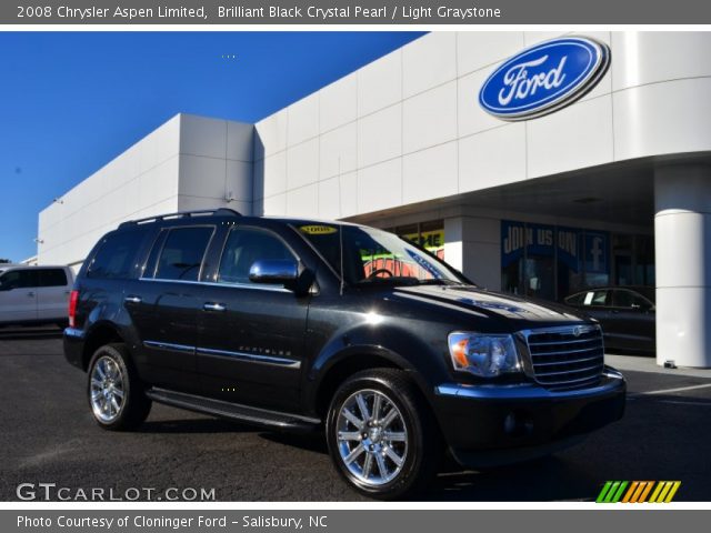 2008 Chrysler Aspen Limited in Brilliant Black Crystal Pearl