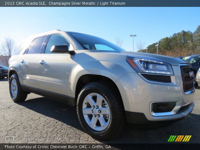 2013 GMC Acadia SLE in Champagne Silver Metallic