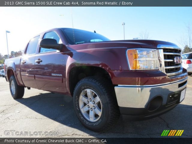 2013 GMC Sierra 1500 SLE Crew Cab 4x4 in Sonoma Red Metallic