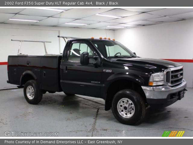2002 Ford F350 Super Duty XLT Regular Cab 4x4 in Black