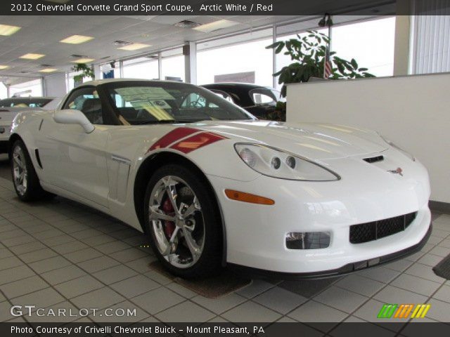 2012 Chevrolet Corvette Grand Sport Coupe in Arctic White