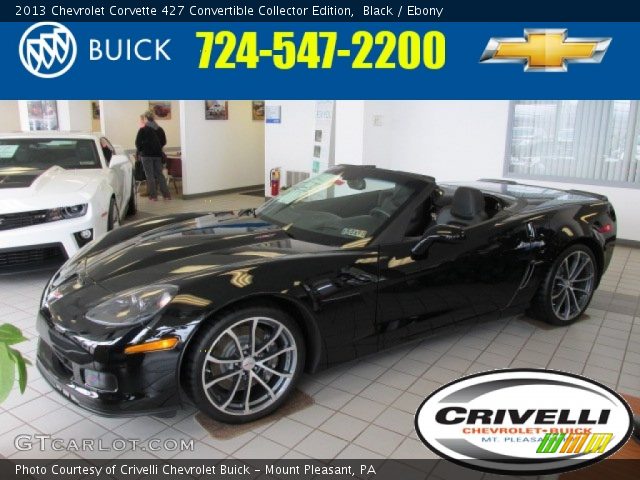 2013 Chevrolet Corvette 427 Convertible Collector Edition in Black