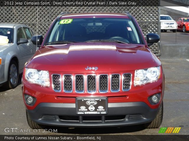 2012 Jeep Compass Sport in Deep Cherry Red Crystal Pearl