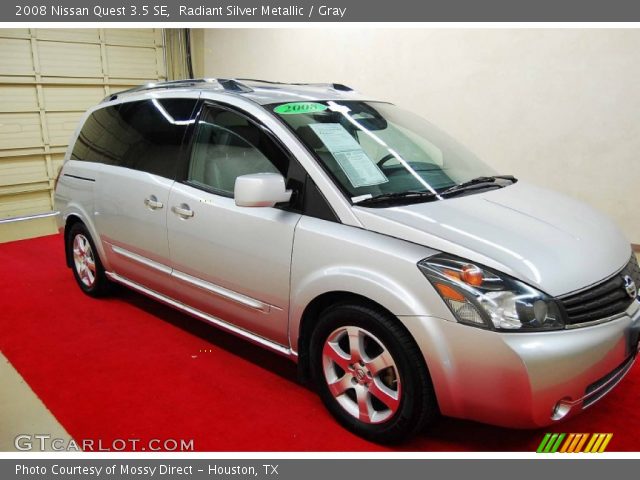 2008 Nissan Quest 3.5 SE in Radiant Silver Metallic