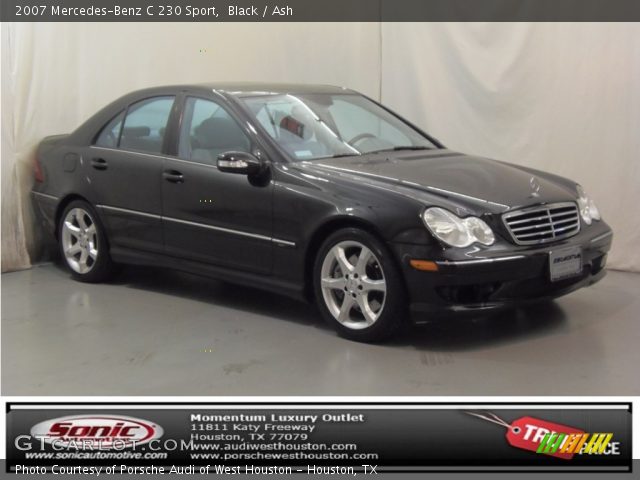 2007 Mercedes-Benz C 230 Sport in Black