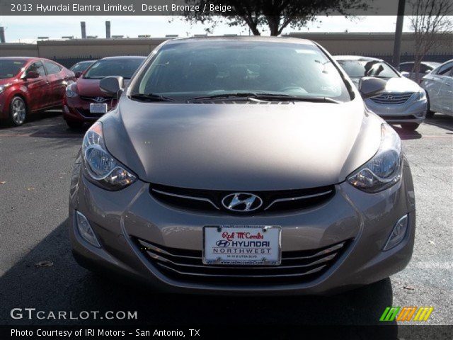 2013 Hyundai Elantra Limited in Desert Bronze