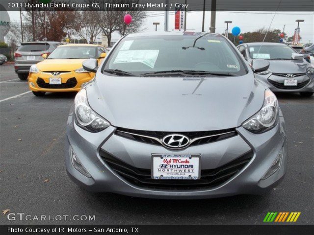 2013 Hyundai Elantra Coupe GS in Titanium Gray Metallic