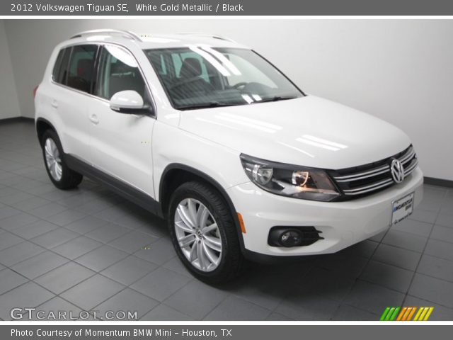2012 Volkswagen Tiguan SE in White Gold Metallic